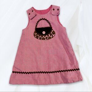 Y2K The Bailey Boys Reversible Pink Corduroy Dress